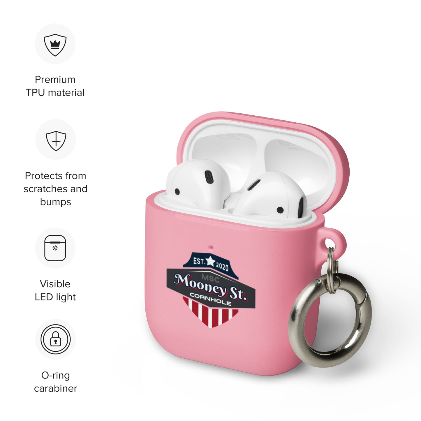 Mooney St. Cornhole AirPods case