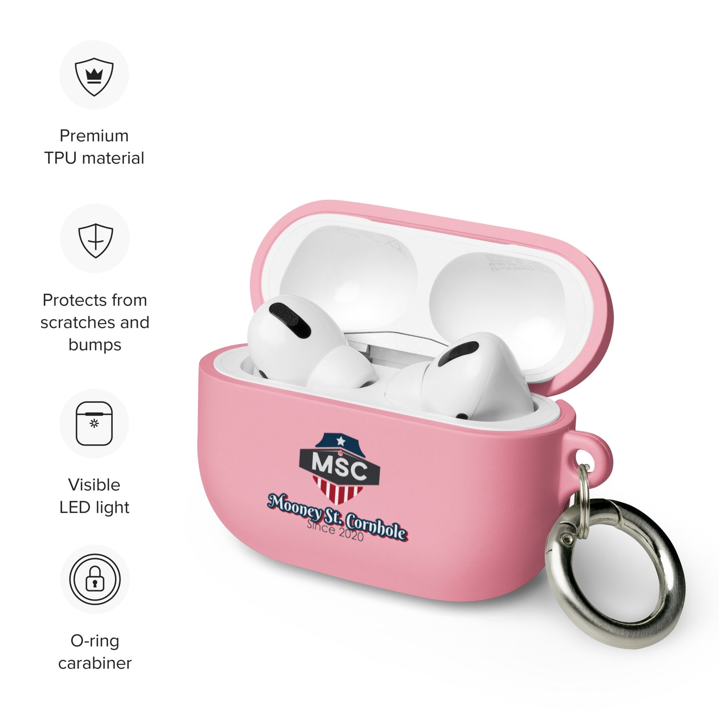 Mooney St. Cornhole AirPods case