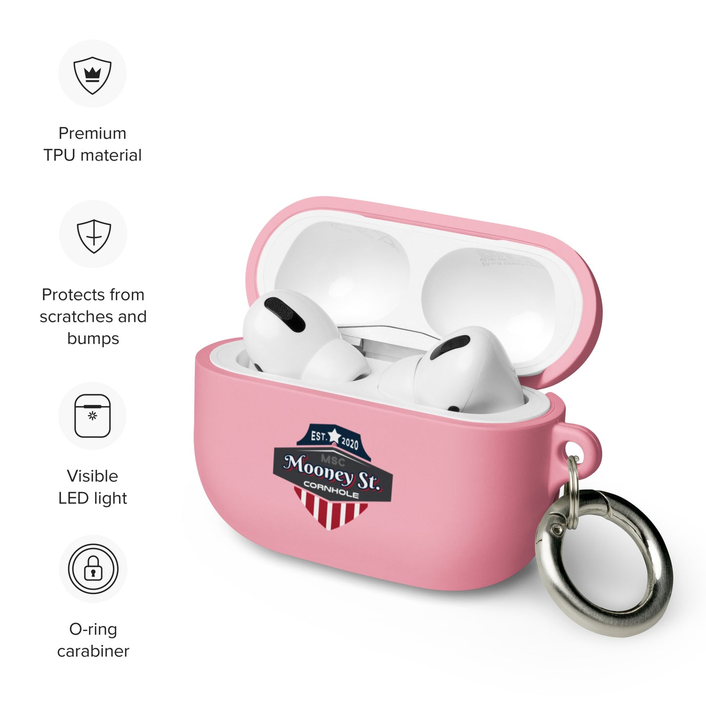 Mooney St. Cornhole AirPods case