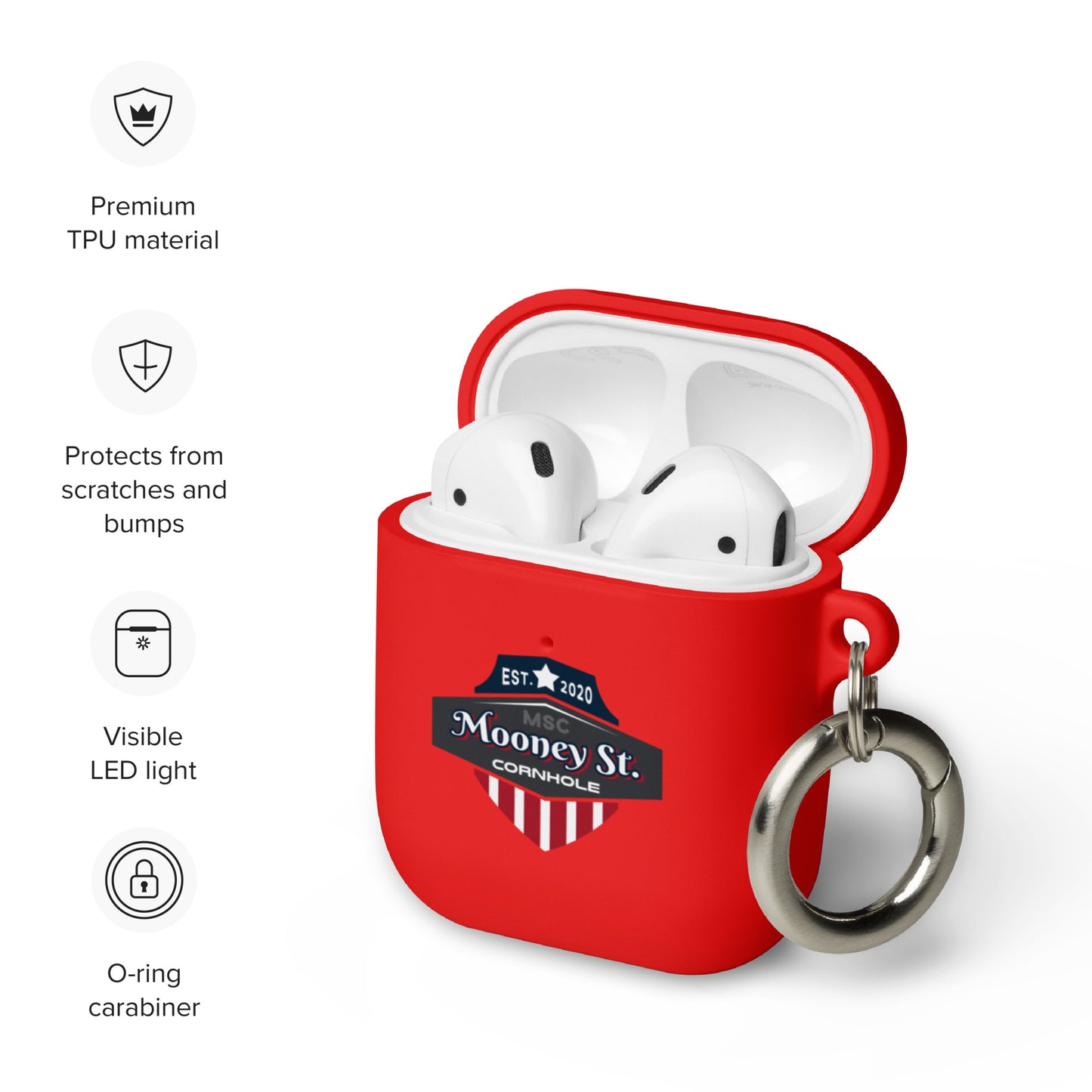 Mooney St. Cornhole AirPods case