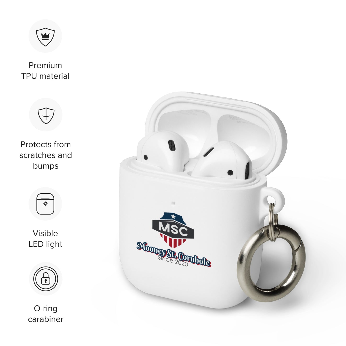 Mooney St. Cornhole AirPods case