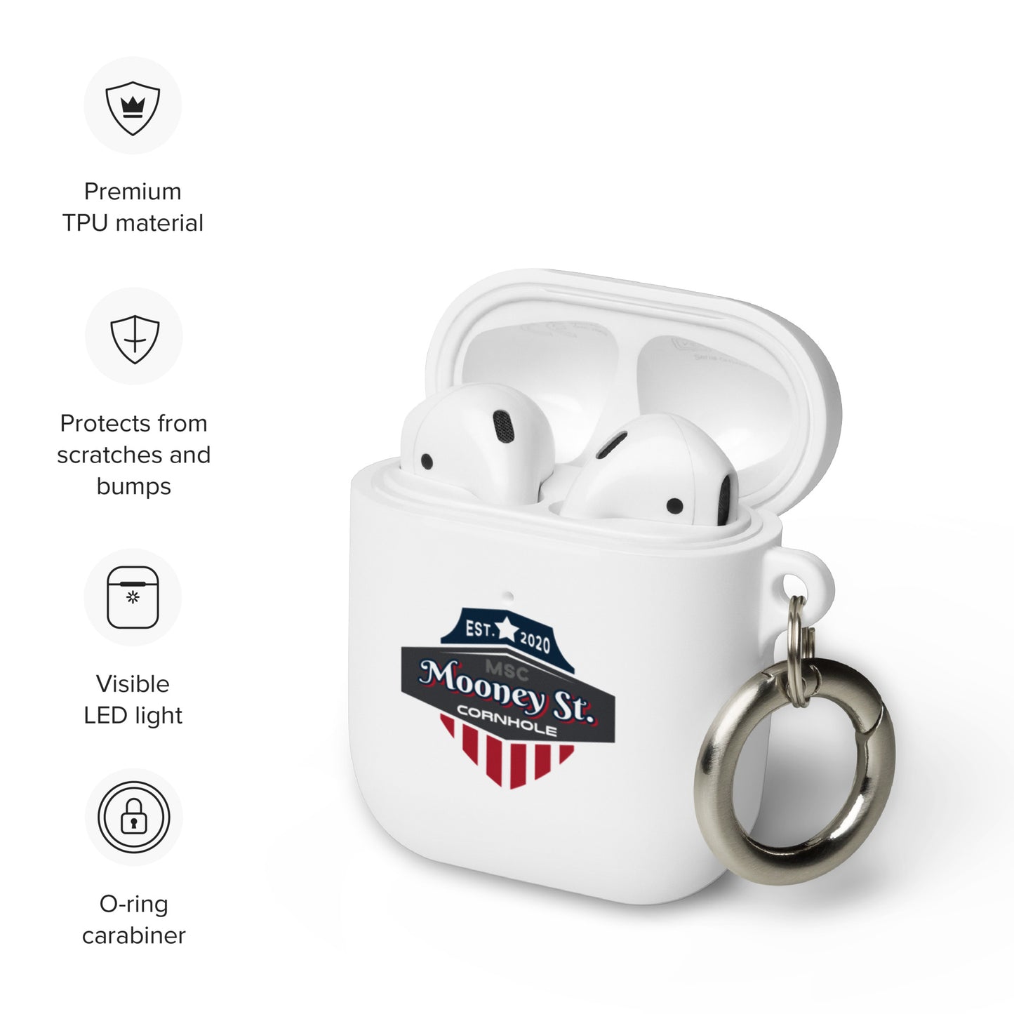Mooney St. Cornhole AirPods case