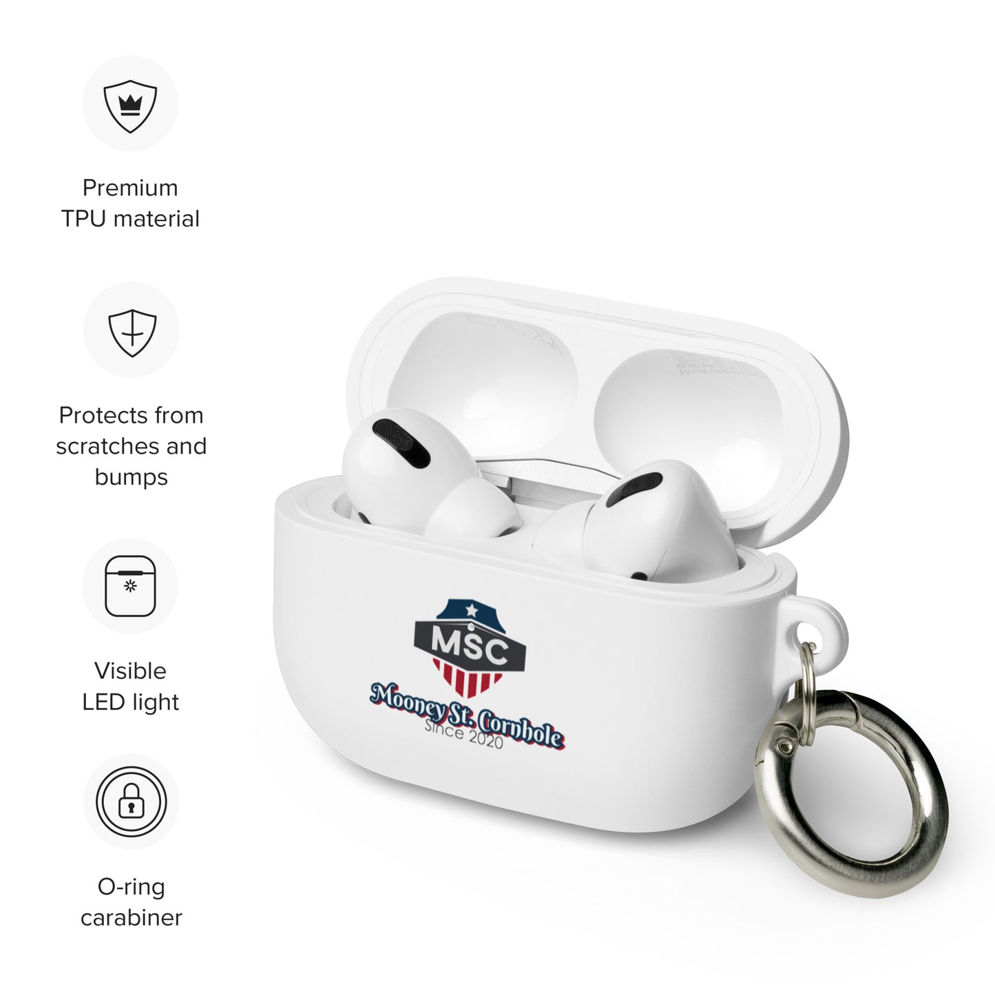 Mooney St. Cornhole AirPods case