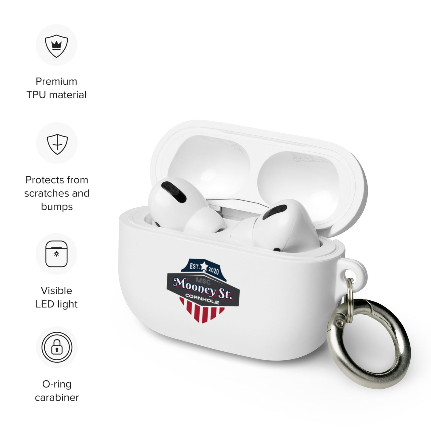 Mooney St. Cornhole AirPods case