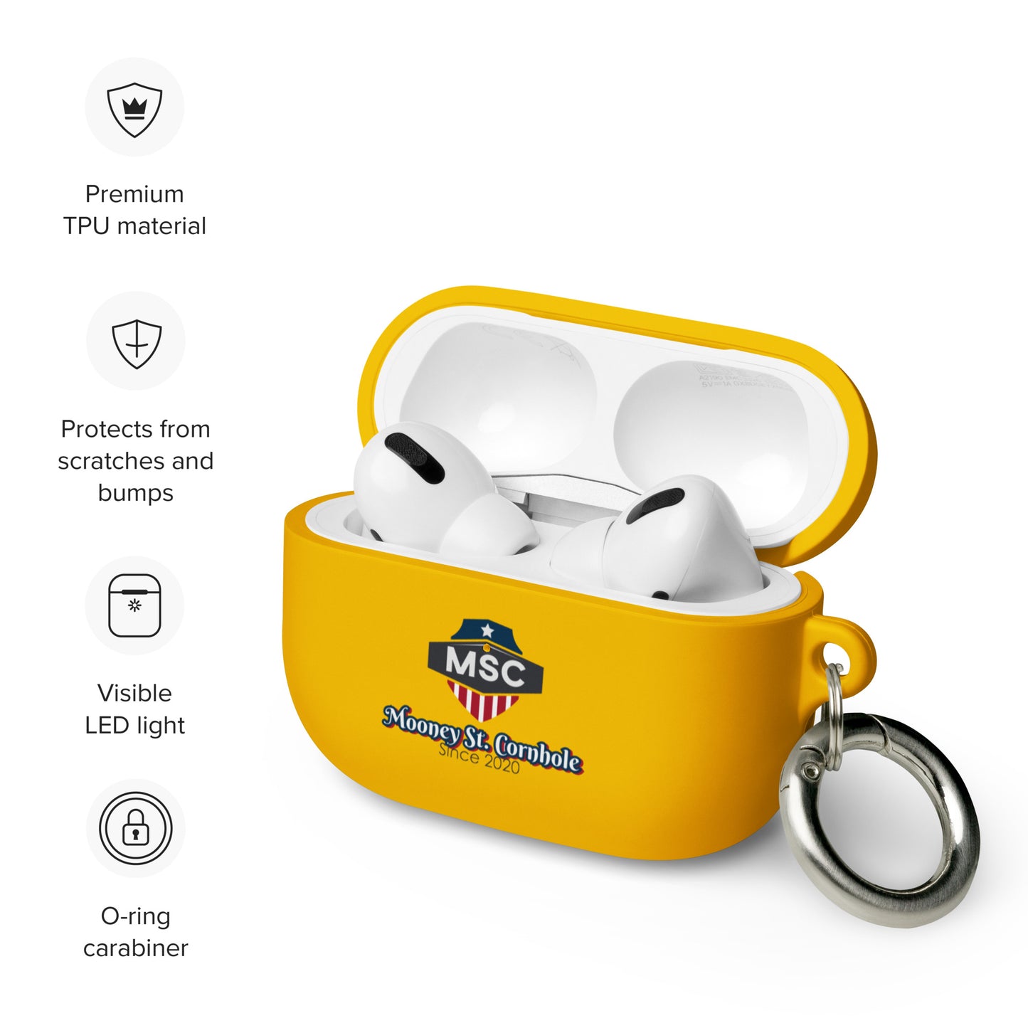 Mooney St. Cornhole AirPods case