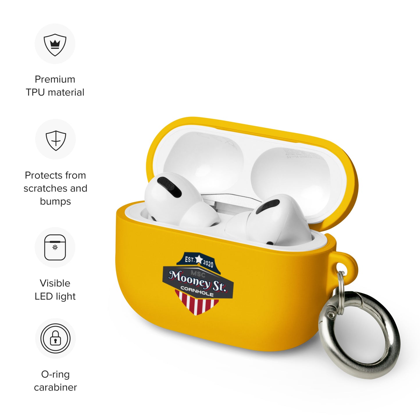Mooney St. Cornhole AirPods case