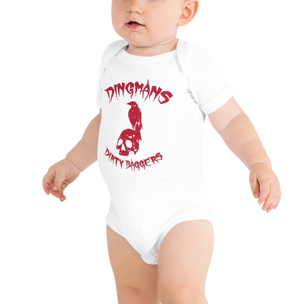 Dingmans Dirty Baggers Baby short sleeve one piece