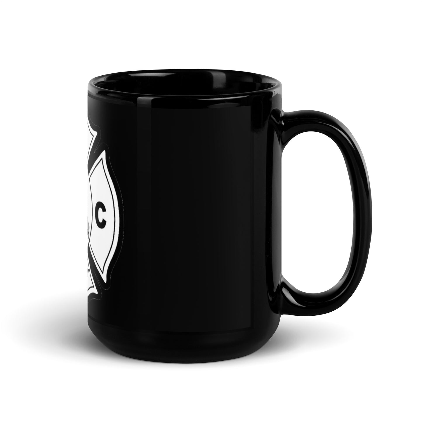 BCC Black Glossy Mug