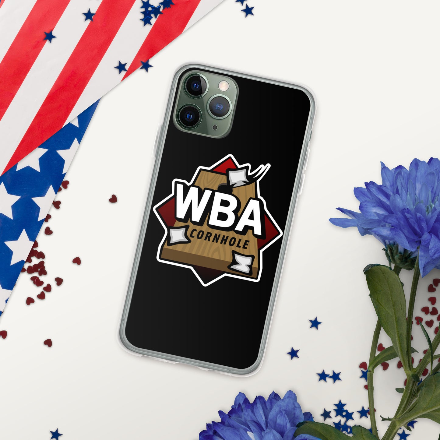 WBA Cornhole Clear Case for iPhone®