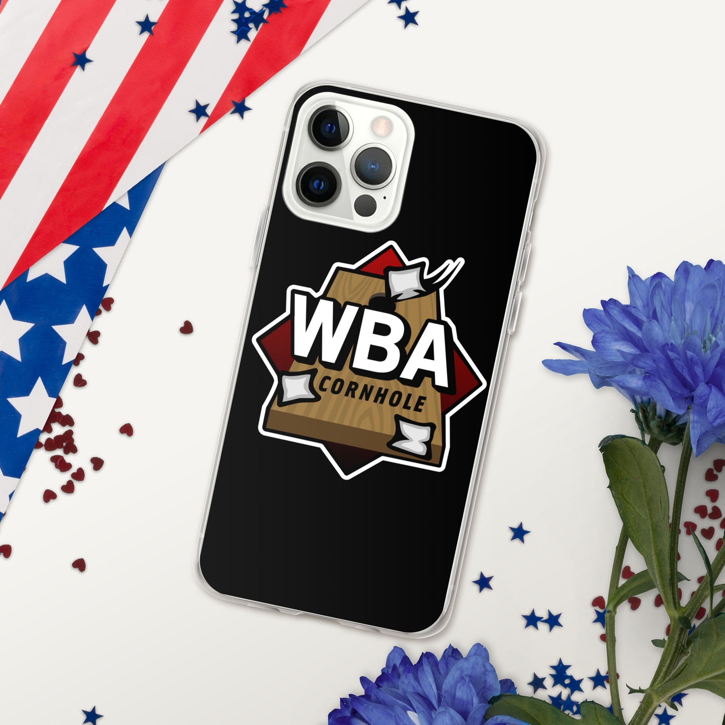 WBA Cornhole Clear Case for iPhone®