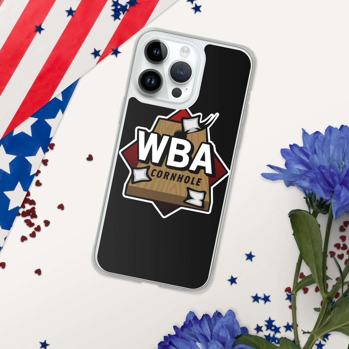 WBA Cornhole Clear Case for iPhone®