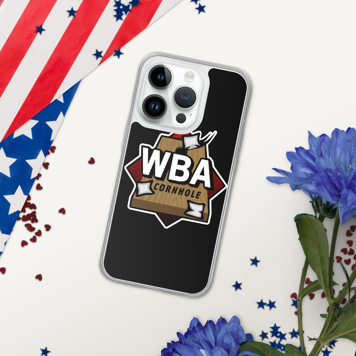 WBA Cornhole Clear Case for iPhone®