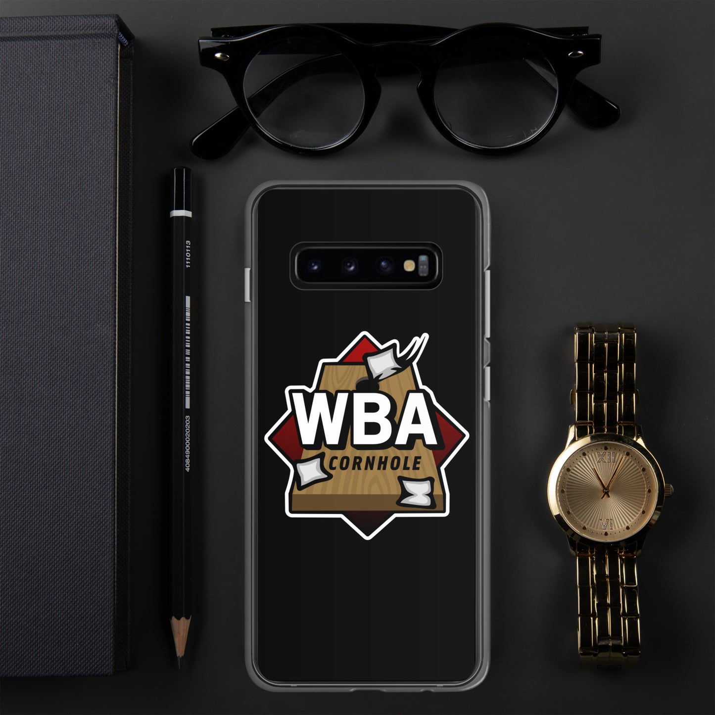 WBA Cornhole Clear Case for Samsung®