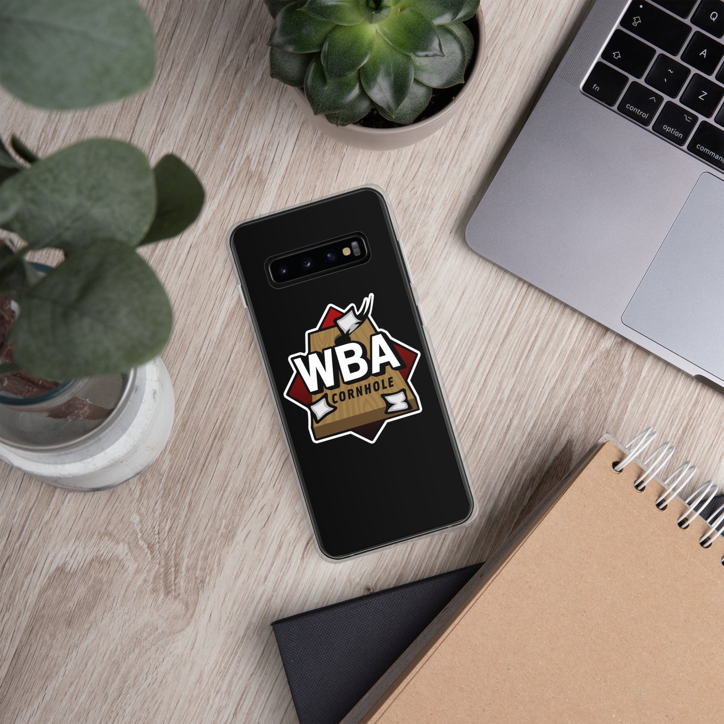 WBA Cornhole Clear Case for Samsung®