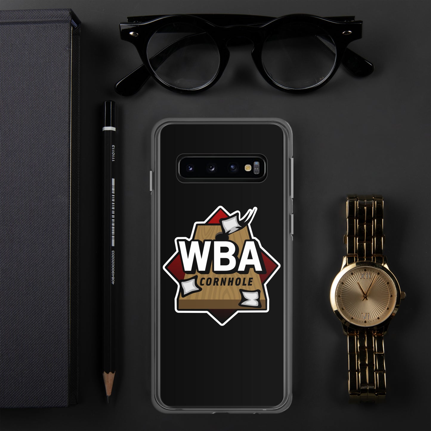 WBA Cornhole Clear Case for Samsung®