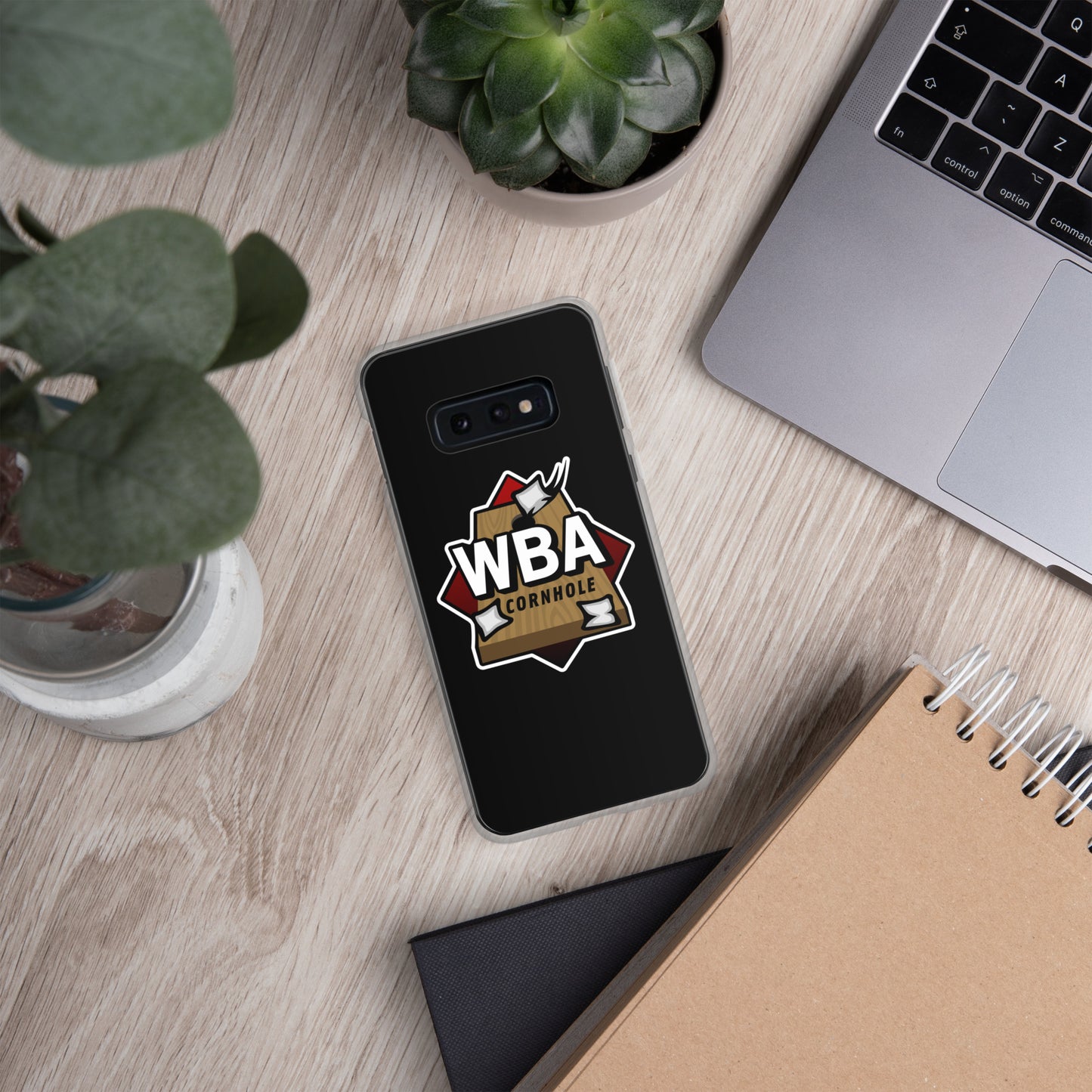 WBA Cornhole Clear Case for Samsung®