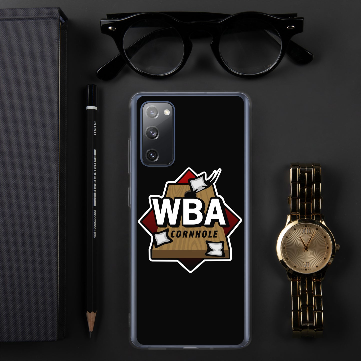 WBA Cornhole Clear Case for Samsung®
