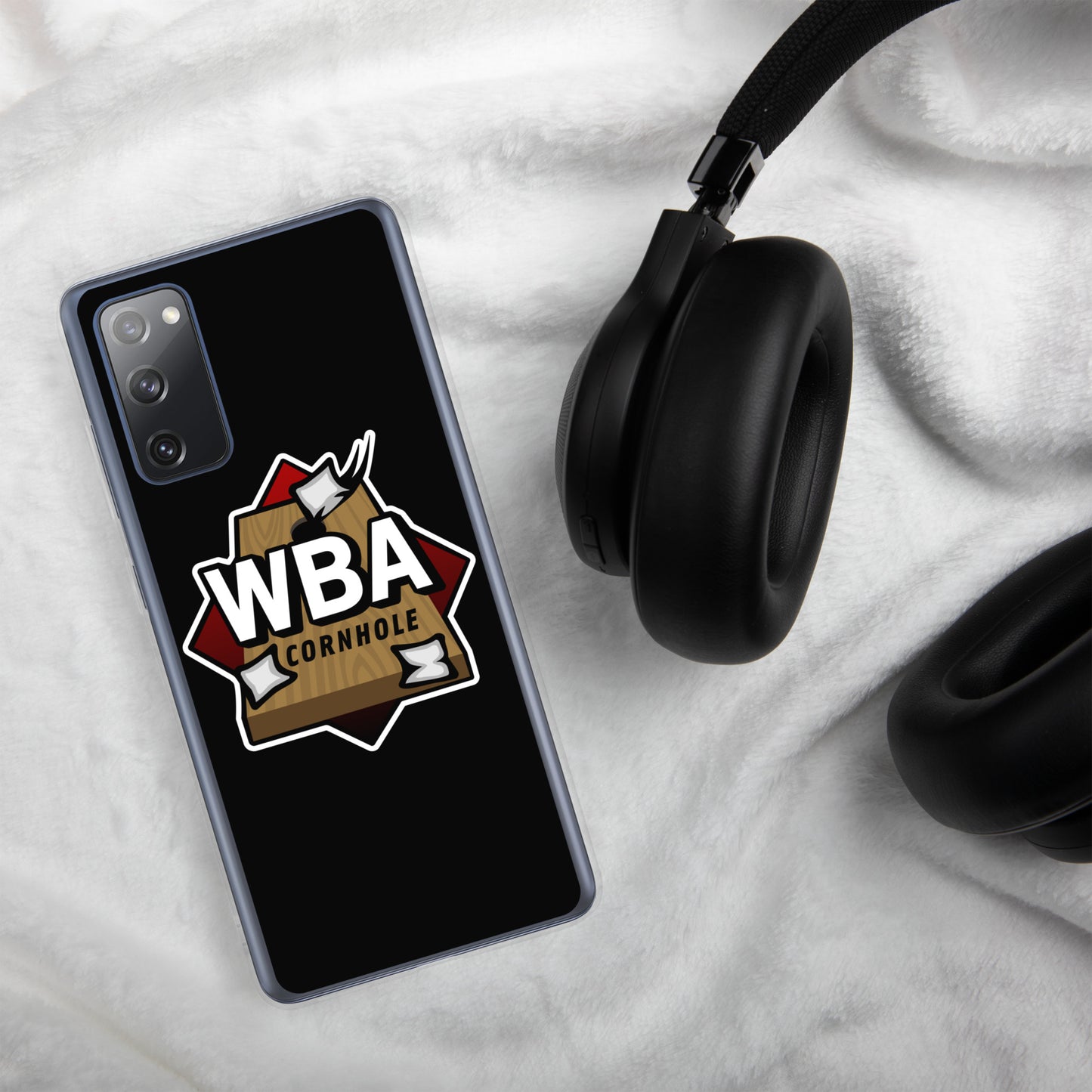 WBA Cornhole Clear Case for Samsung®