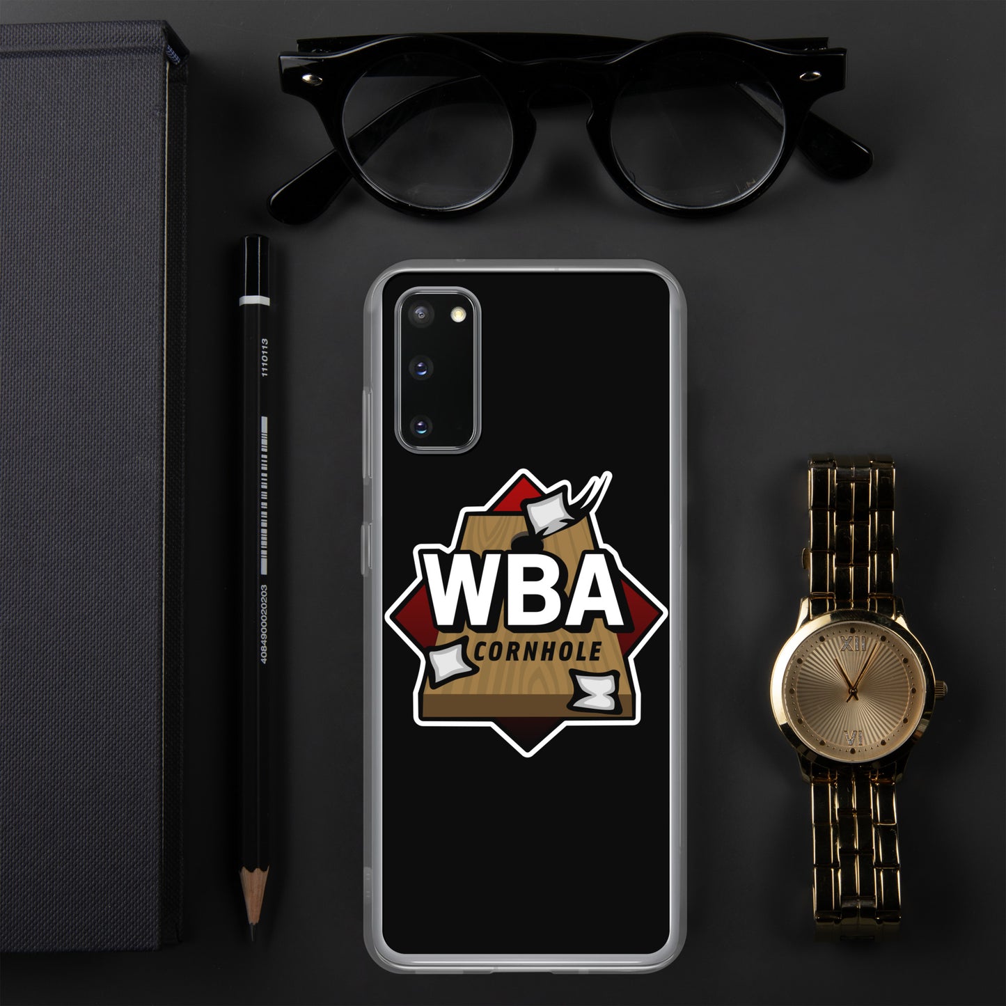WBA Cornhole Clear Case for Samsung®