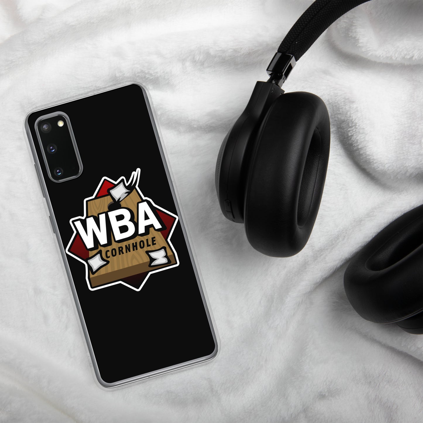 WBA Cornhole Clear Case for Samsung®