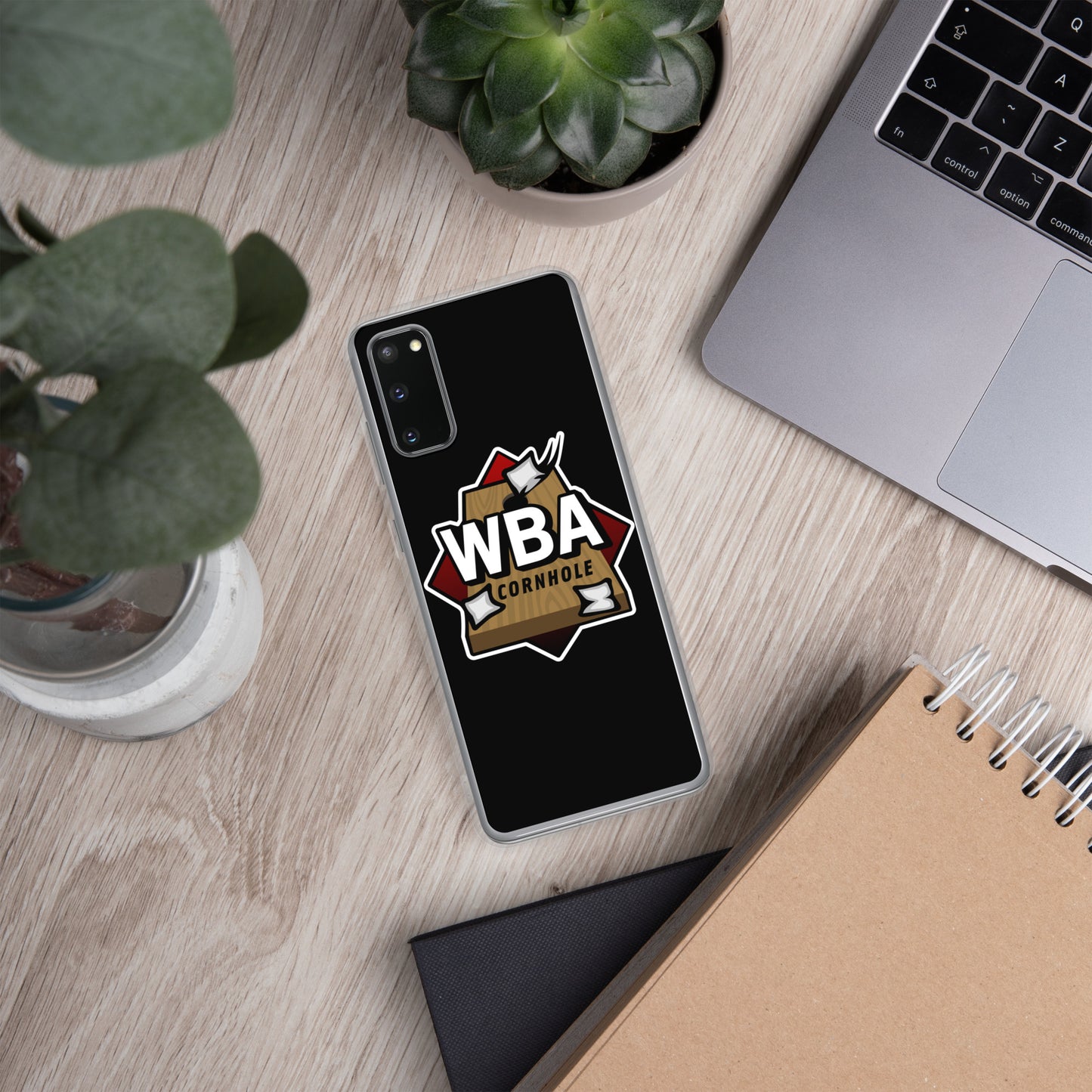 WBA Cornhole Clear Case for Samsung®