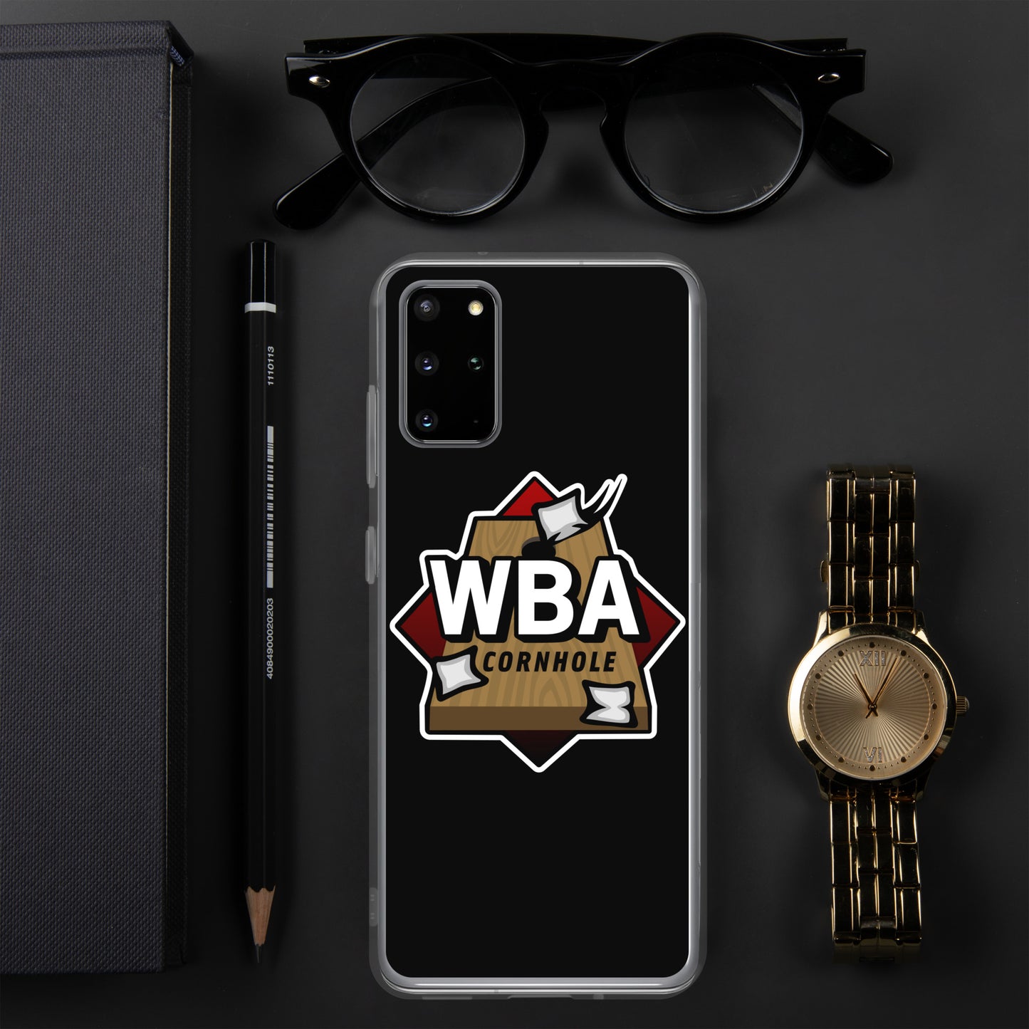 WBA Cornhole Clear Case for Samsung®