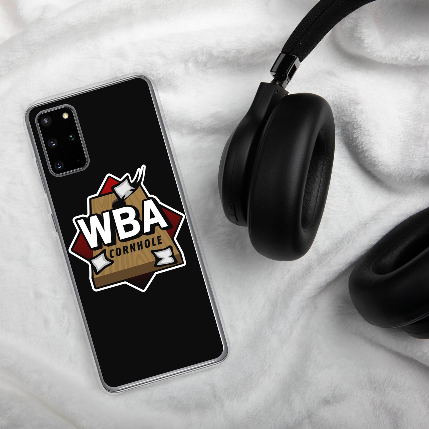WBA Cornhole Clear Case for Samsung®