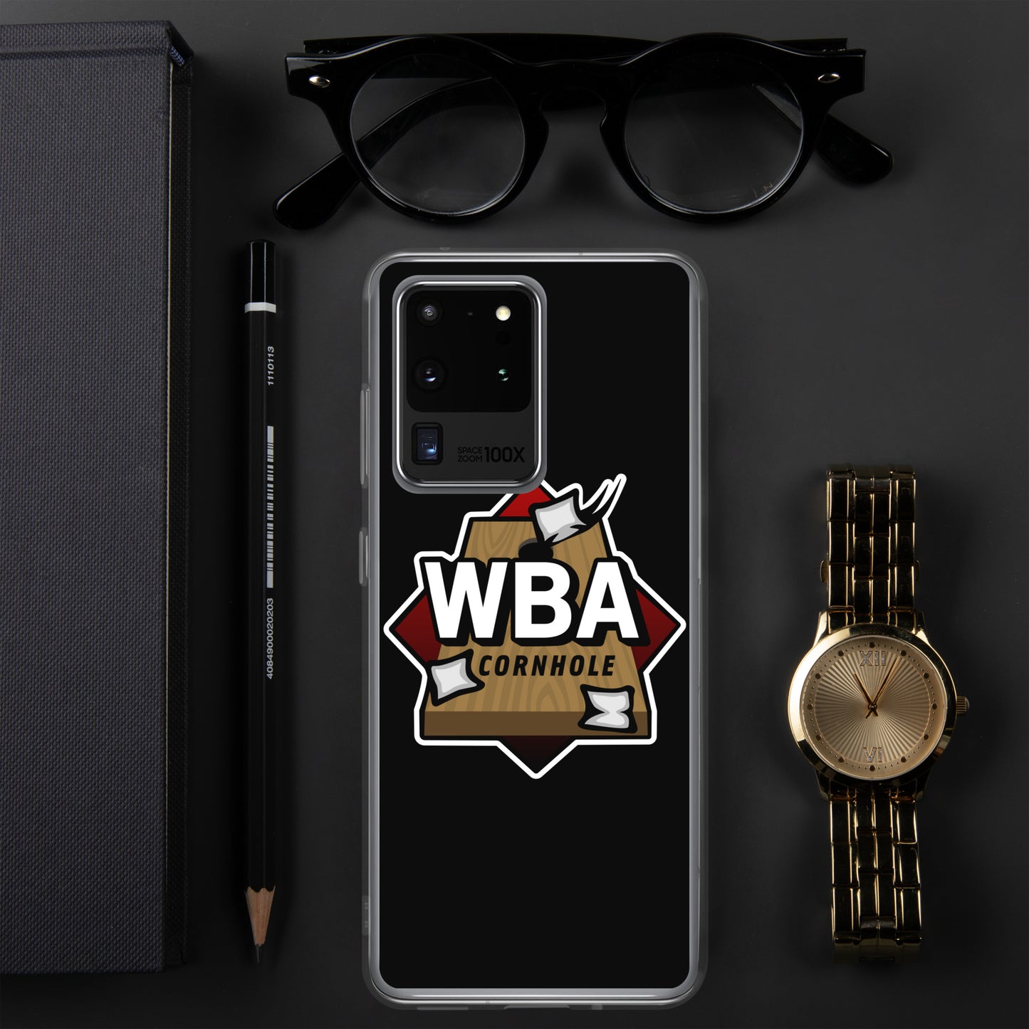 WBA Cornhole Clear Case for Samsung®