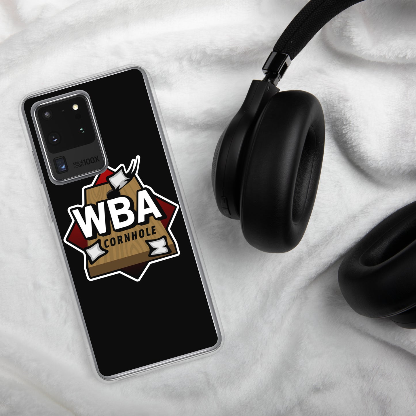 WBA Cornhole Clear Case for Samsung®