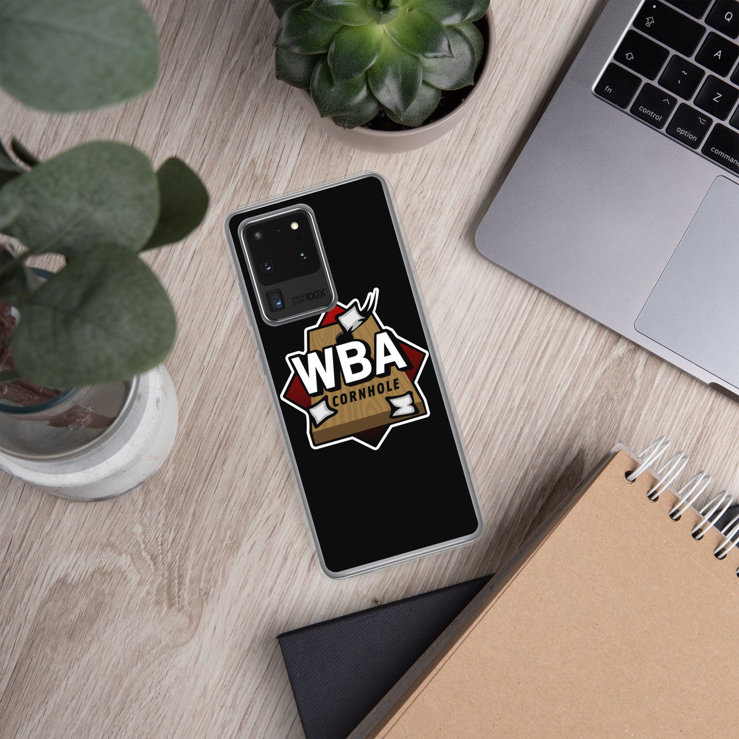 WBA Cornhole Clear Case for Samsung®