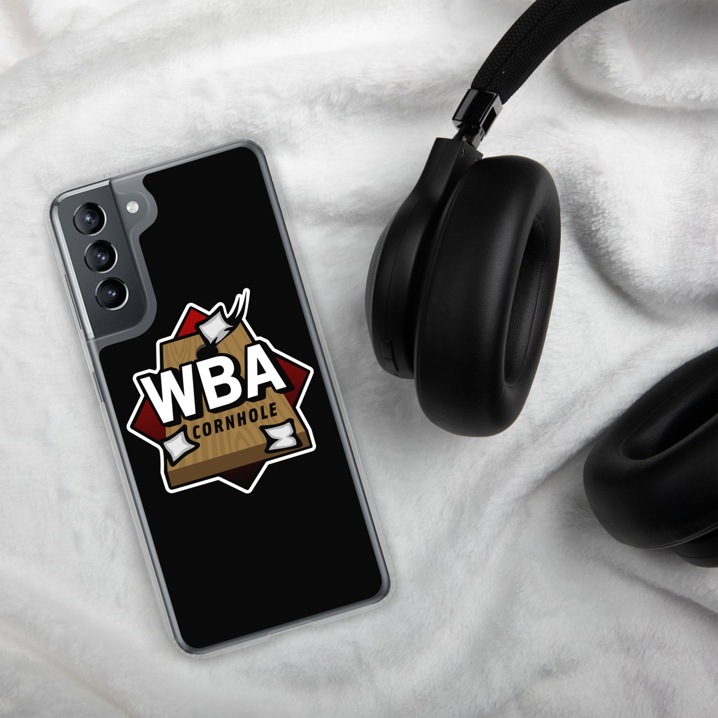WBA Cornhole Clear Case for Samsung®