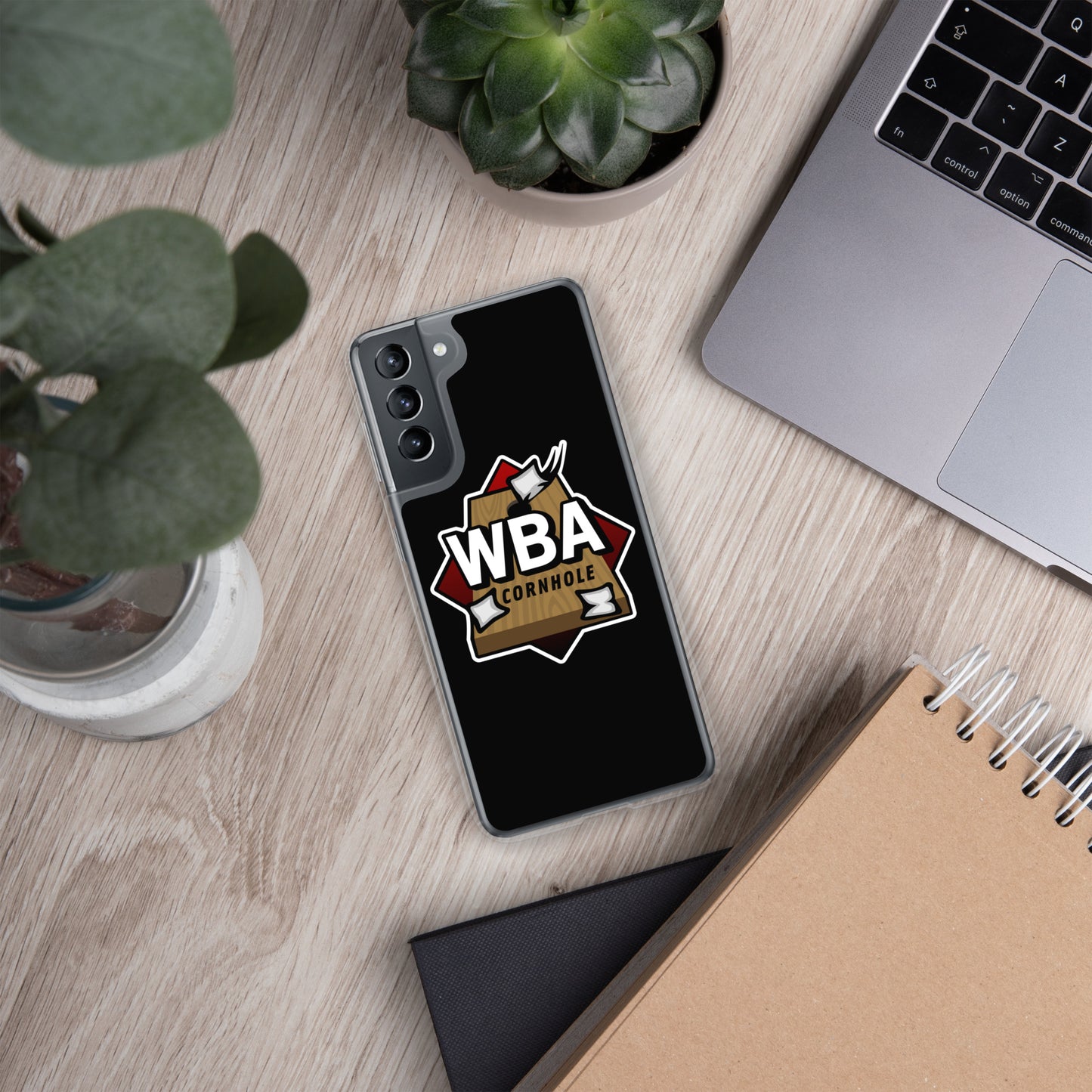 WBA Cornhole Clear Case for Samsung®