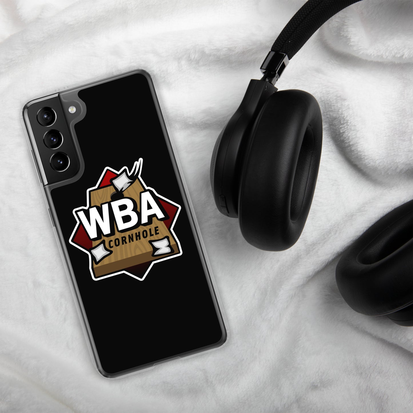 WBA Cornhole Clear Case for Samsung®