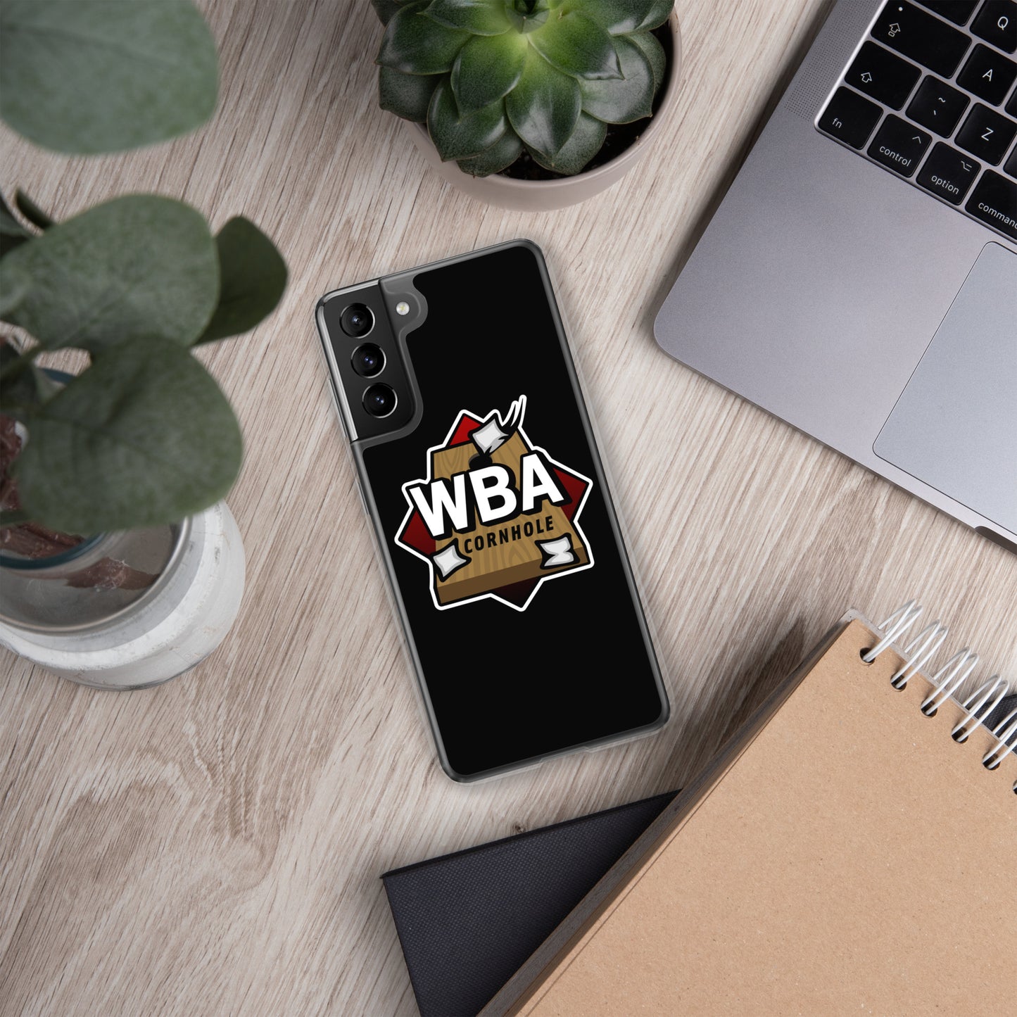 WBA Cornhole Clear Case for Samsung®