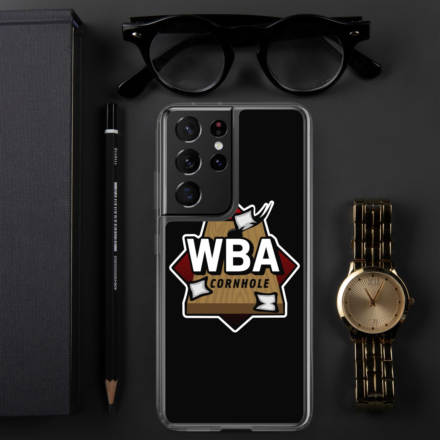 WBA Cornhole Clear Case for Samsung®