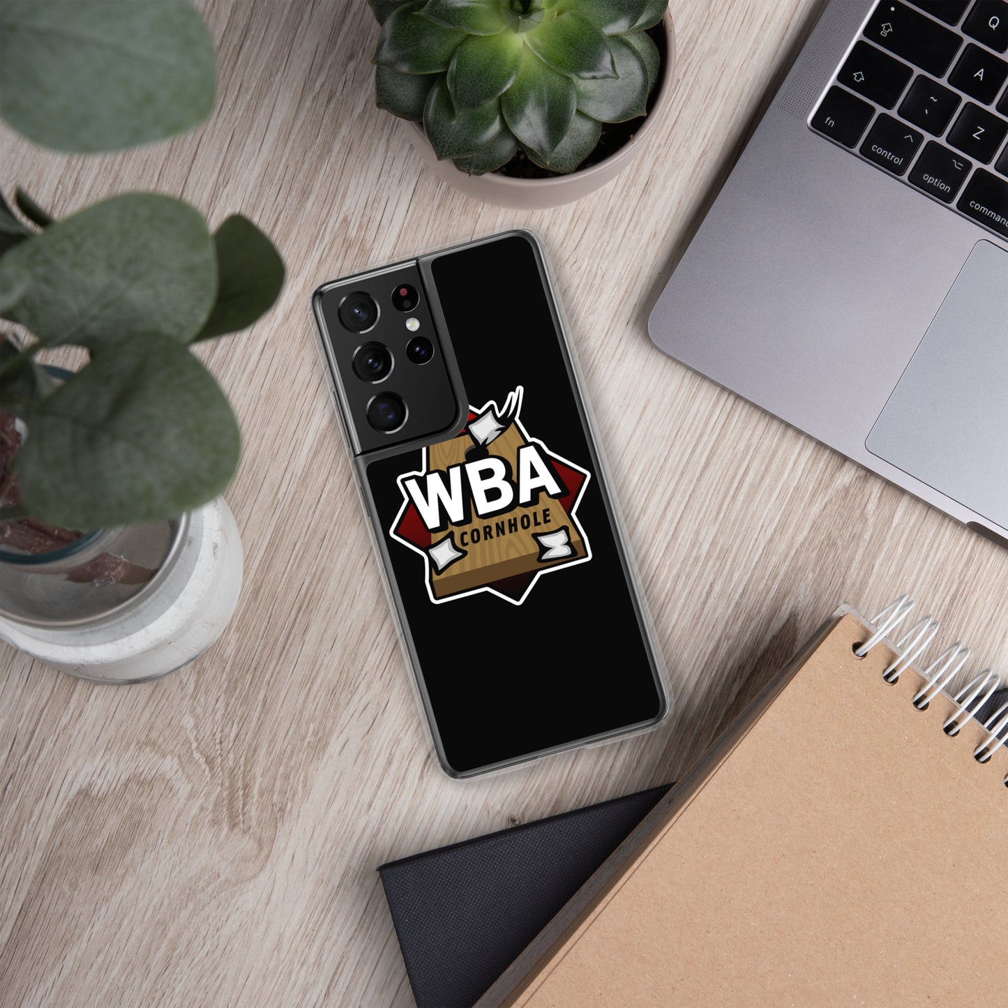 WBA Cornhole Clear Case for Samsung®