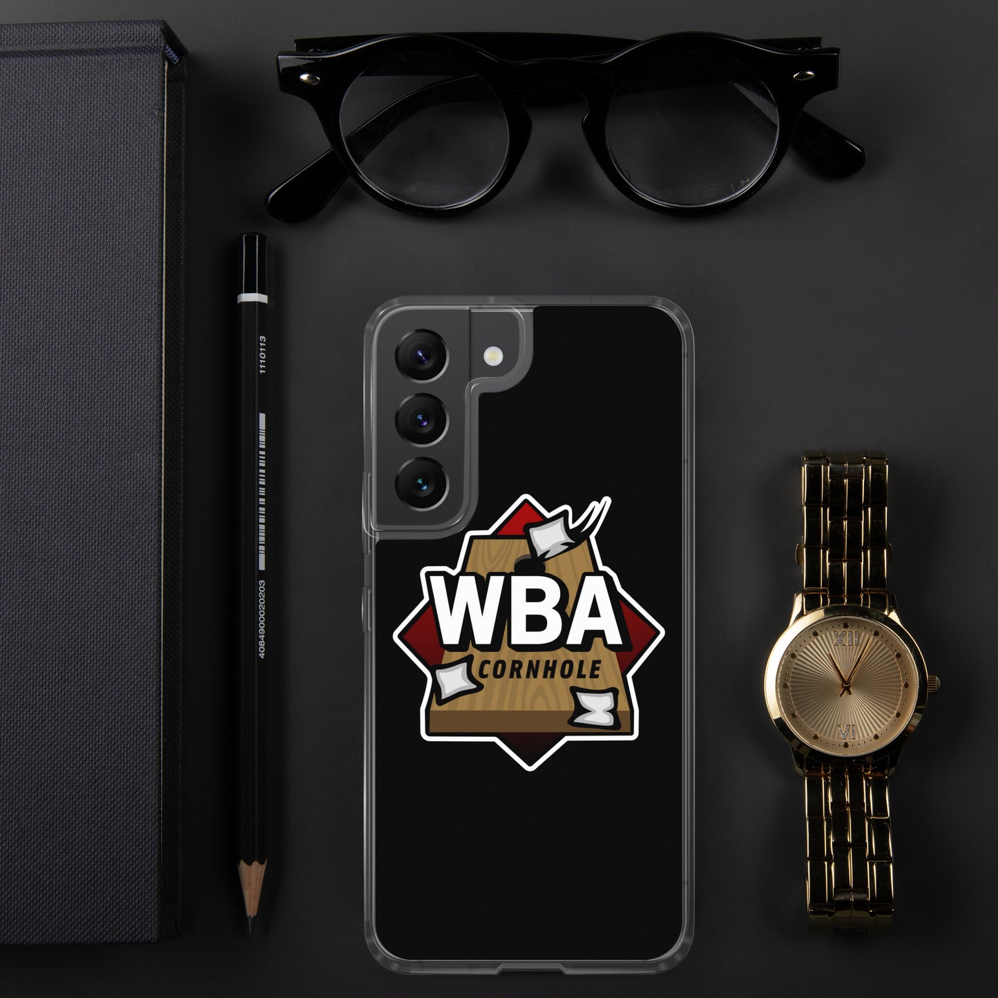 WBA Cornhole Clear Case for Samsung®
