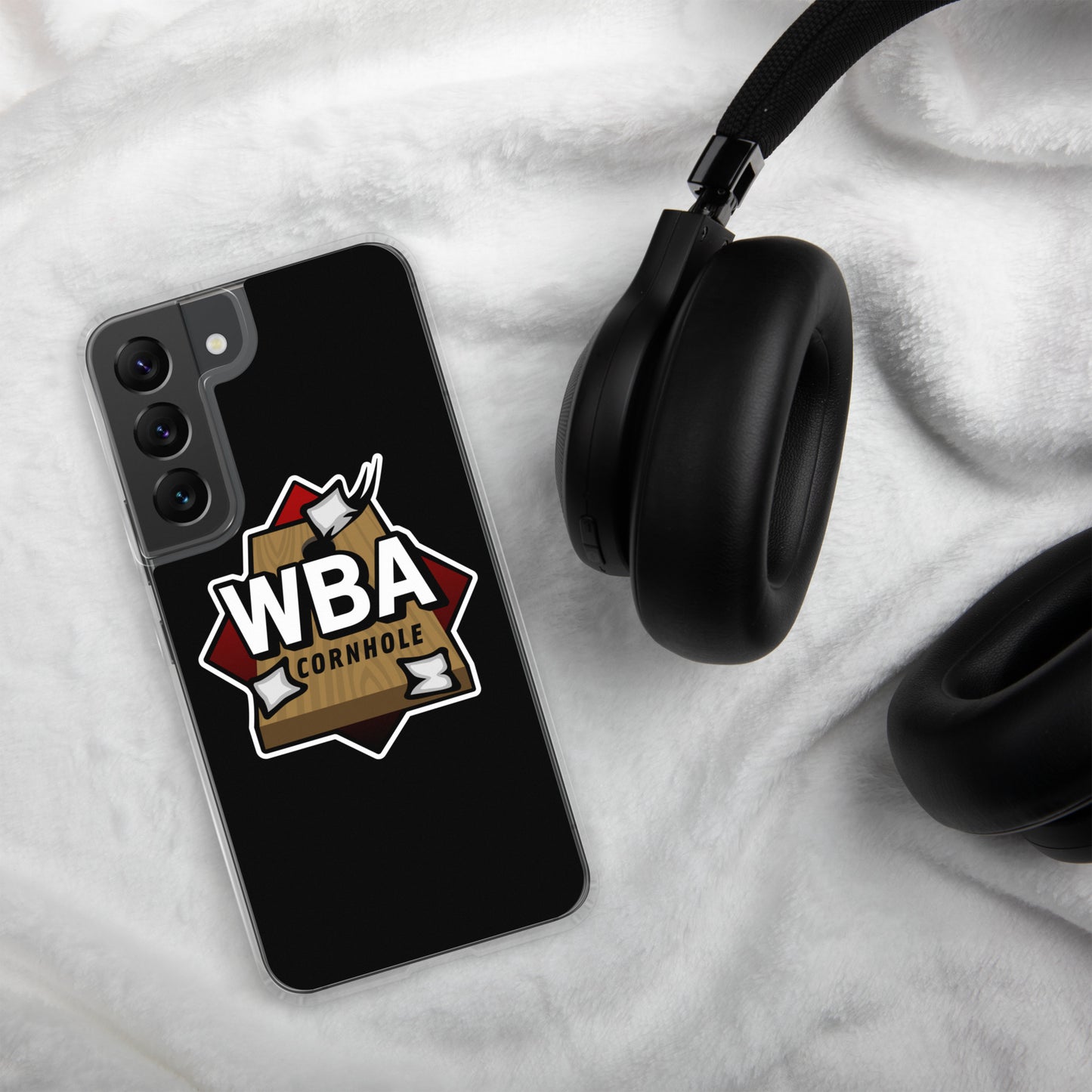 WBA Cornhole Clear Case for Samsung®