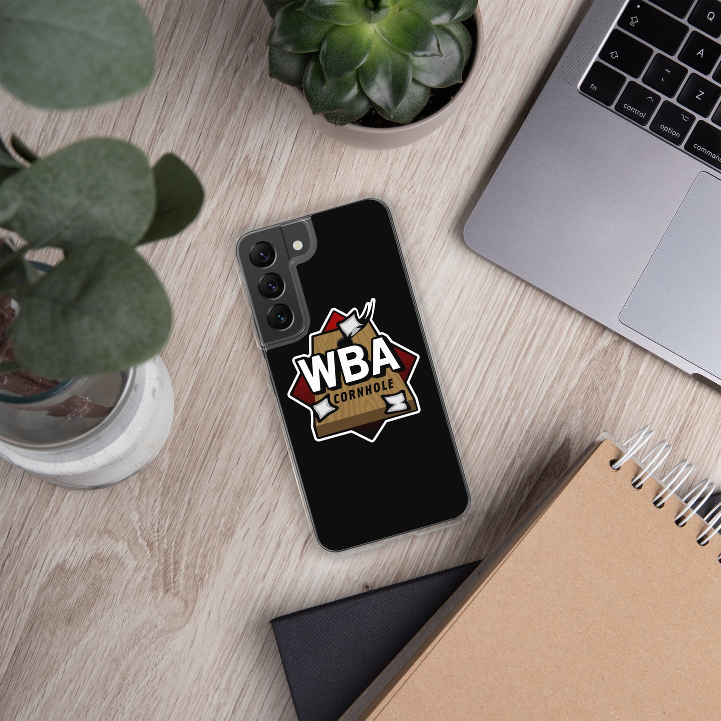 WBA Cornhole Clear Case for Samsung®