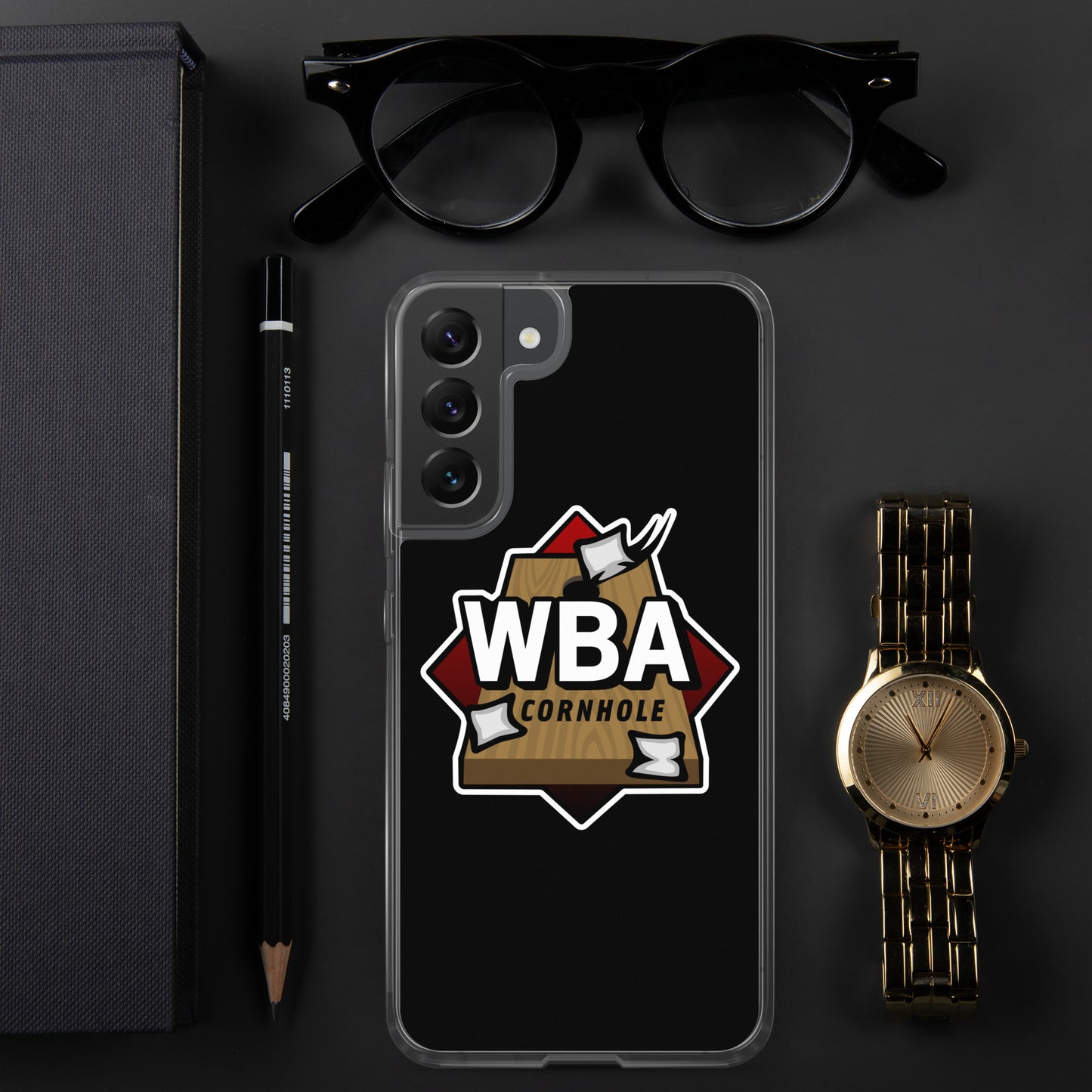 WBA Cornhole Clear Case for Samsung®