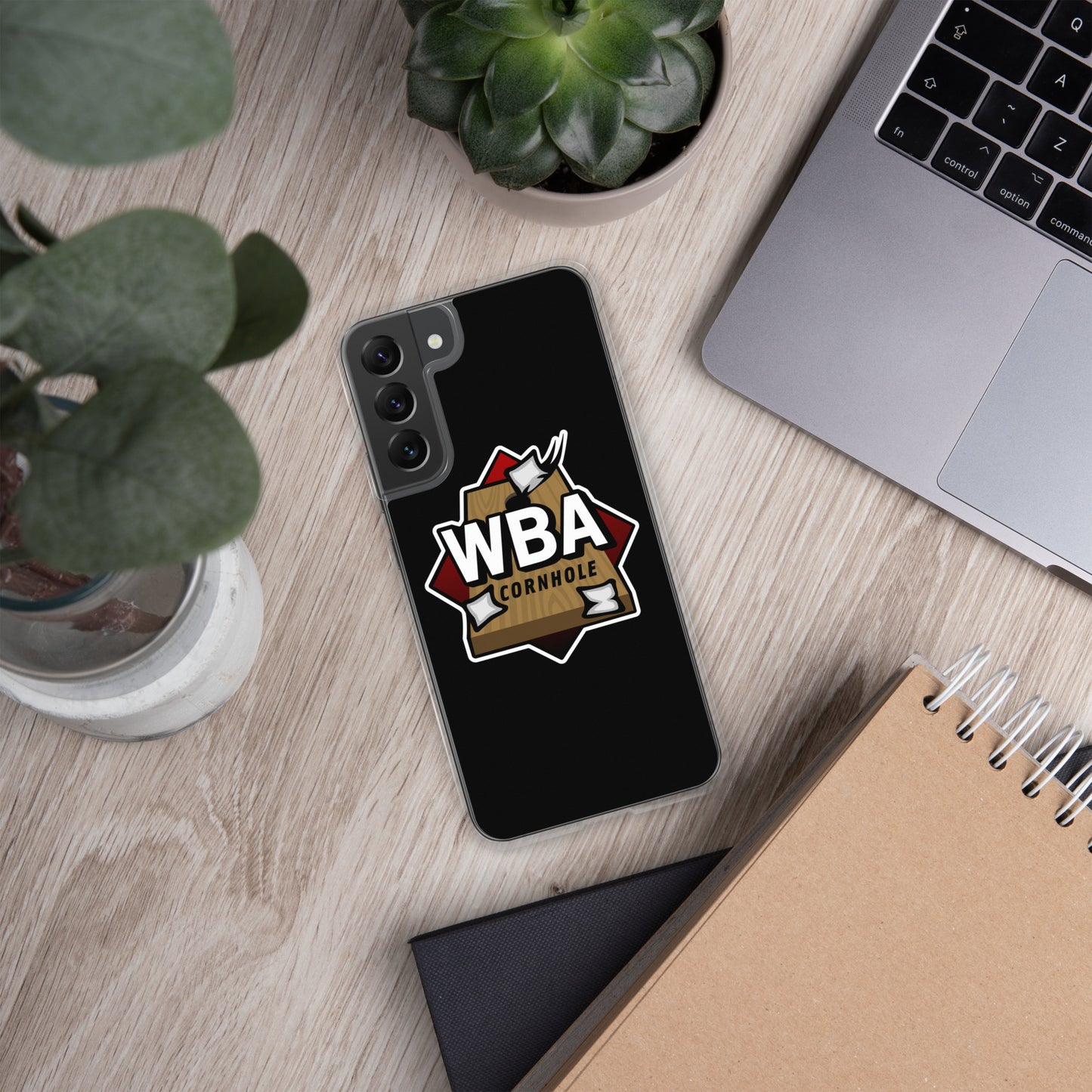 WBA Cornhole Clear Case for Samsung®