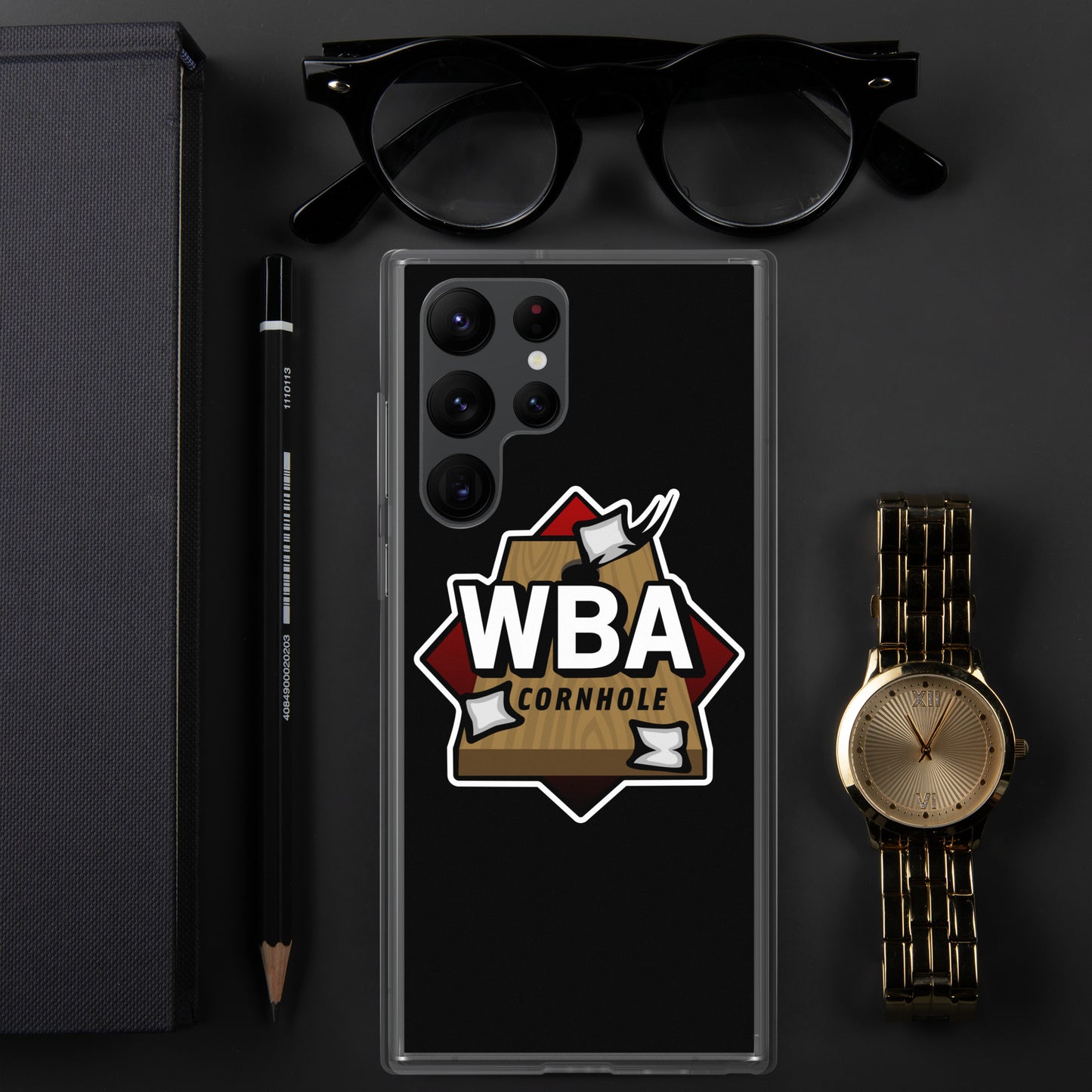 WBA Cornhole Clear Case for Samsung®