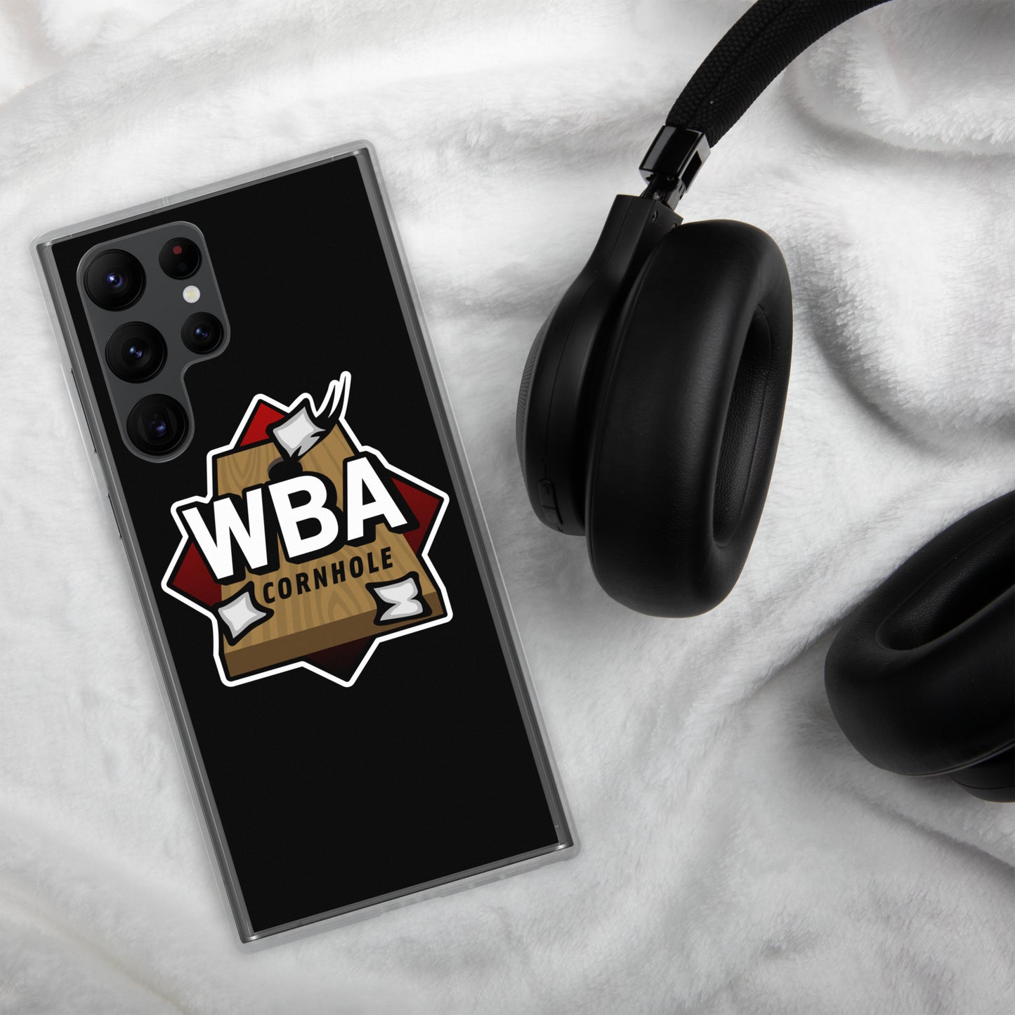 WBA Cornhole Clear Case for Samsung®