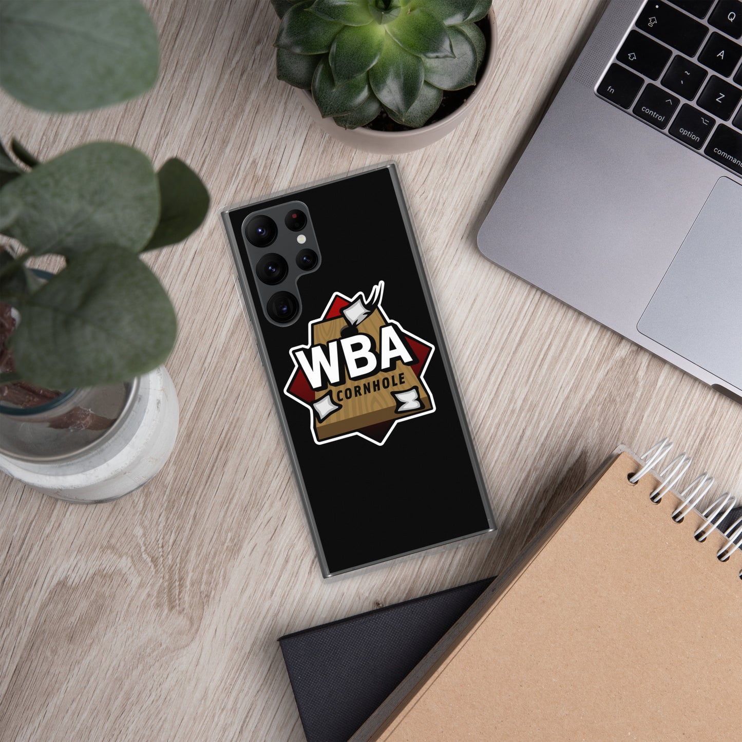 WBA Cornhole Clear Case for Samsung®