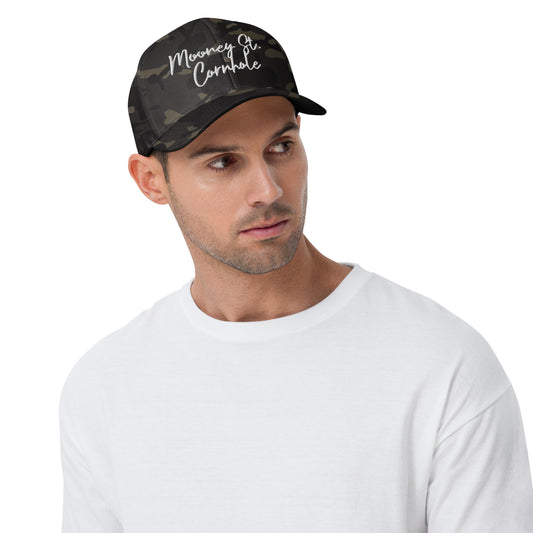 Mooney St. Cornhole flex fit closed back hat