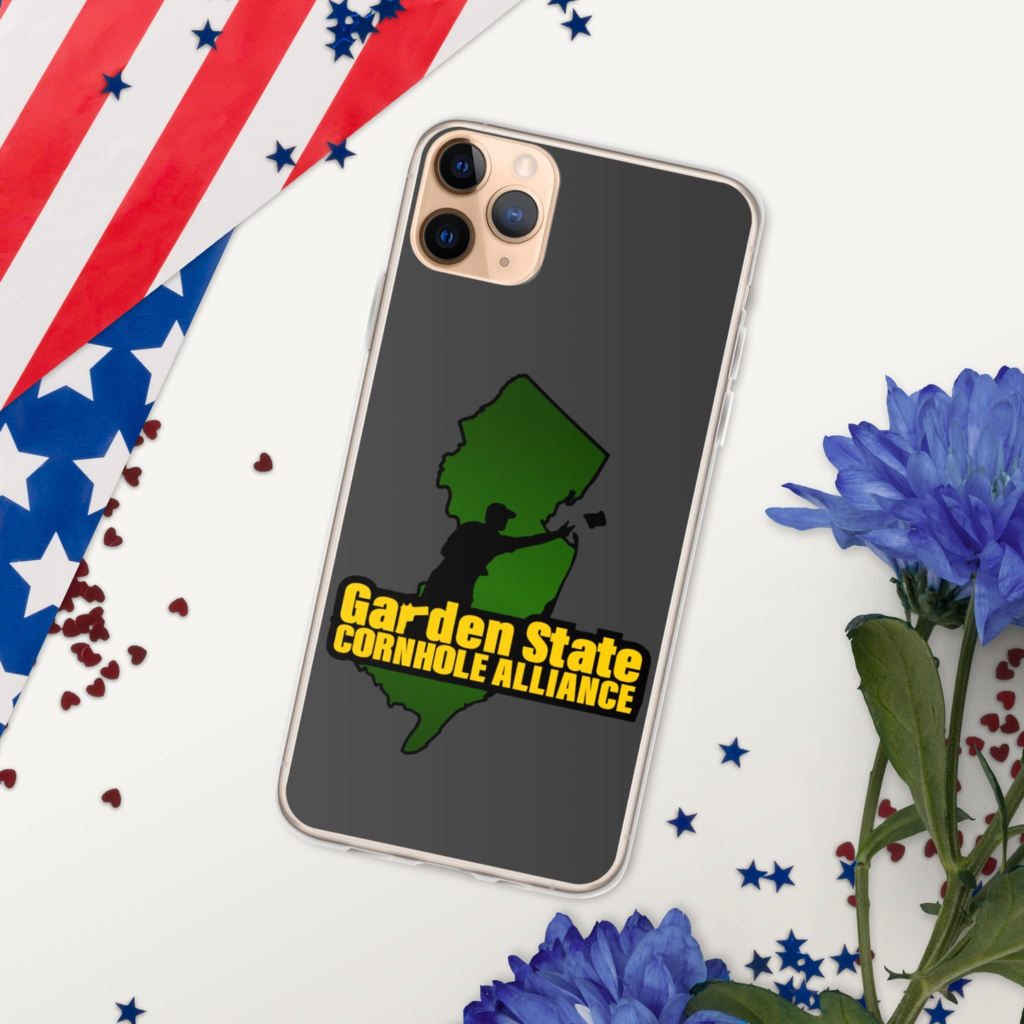 Garden State Cornhole Alliance iPhone Case