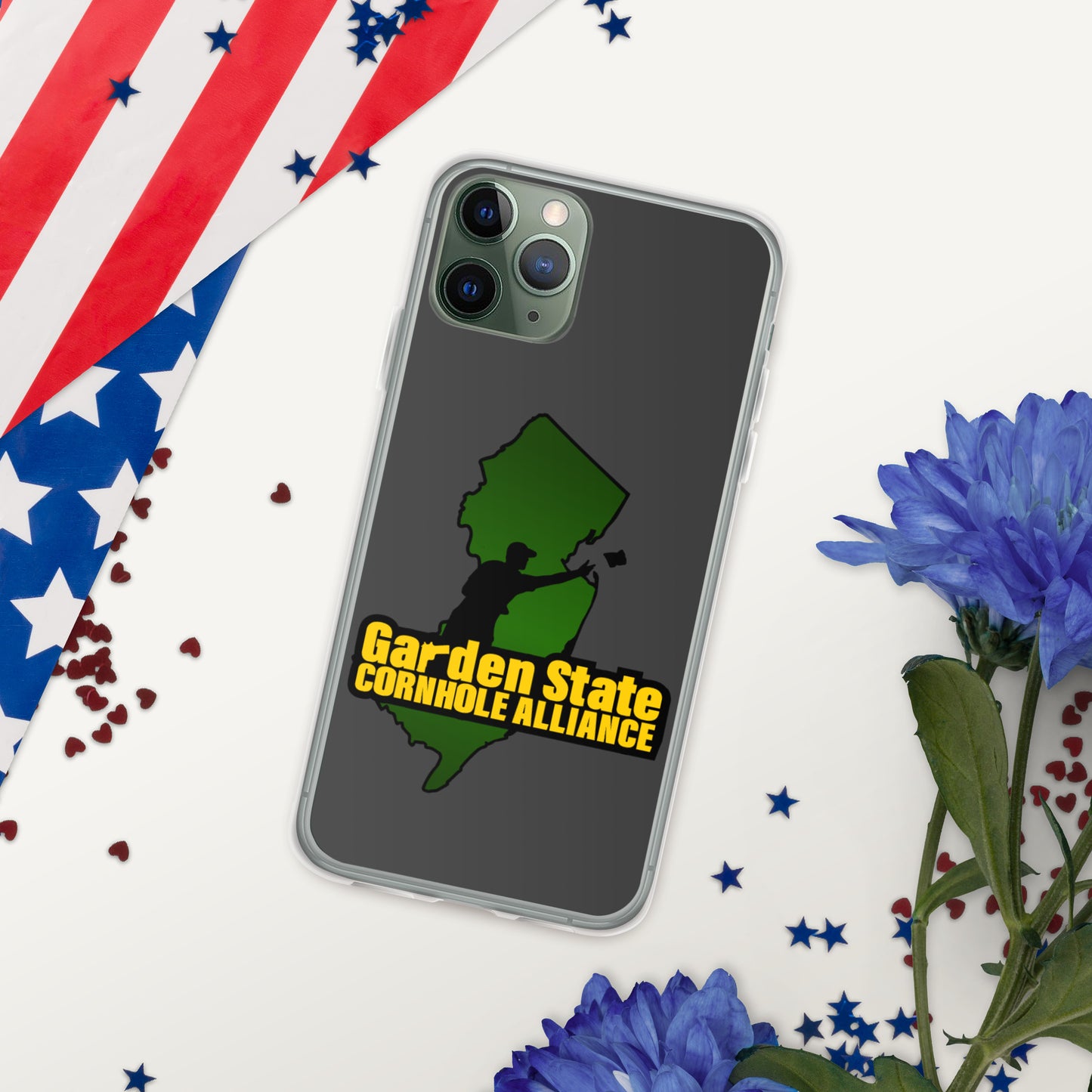 Garden State Cornhole Alliance iPhone Case