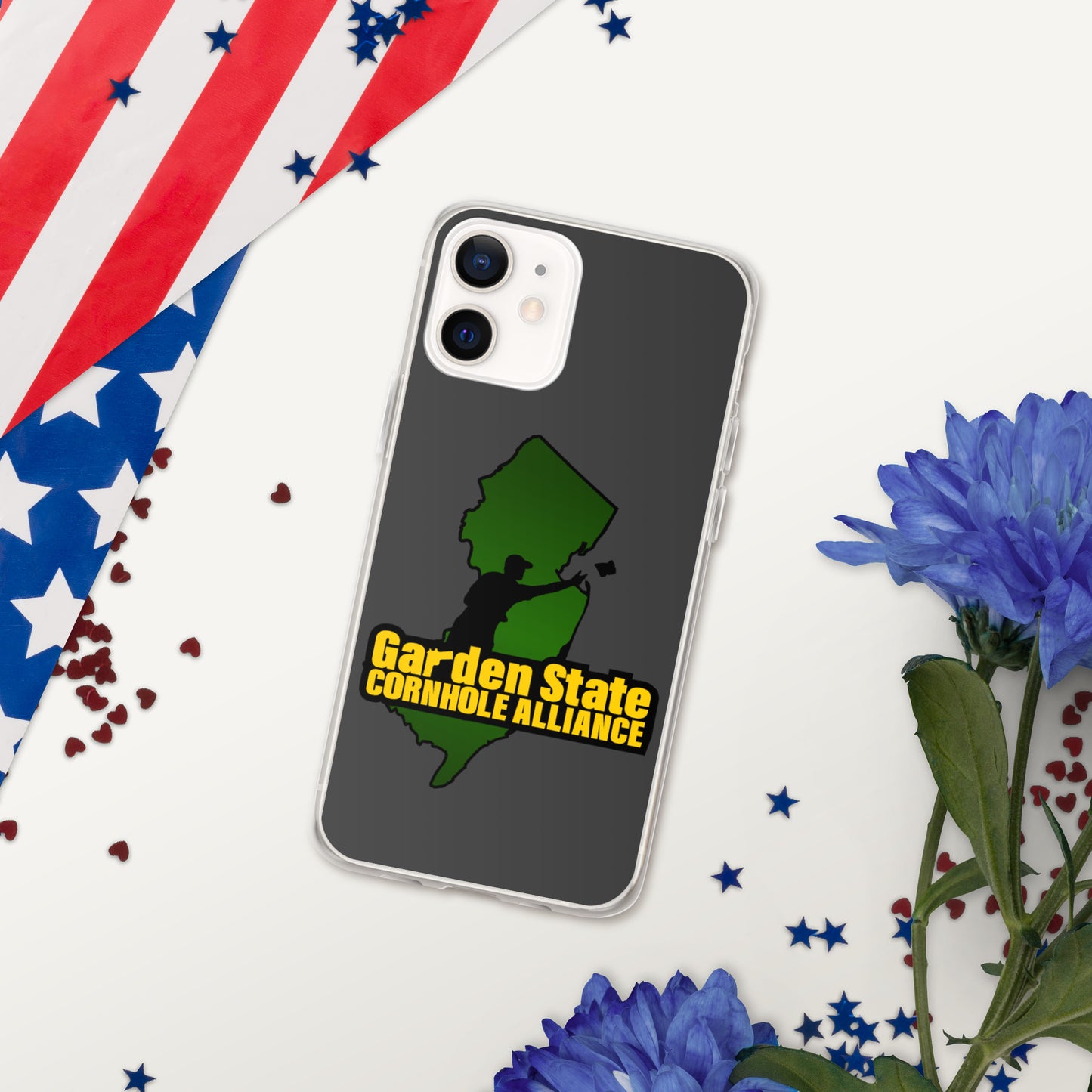 Garden State Cornhole Alliance iPhone Case