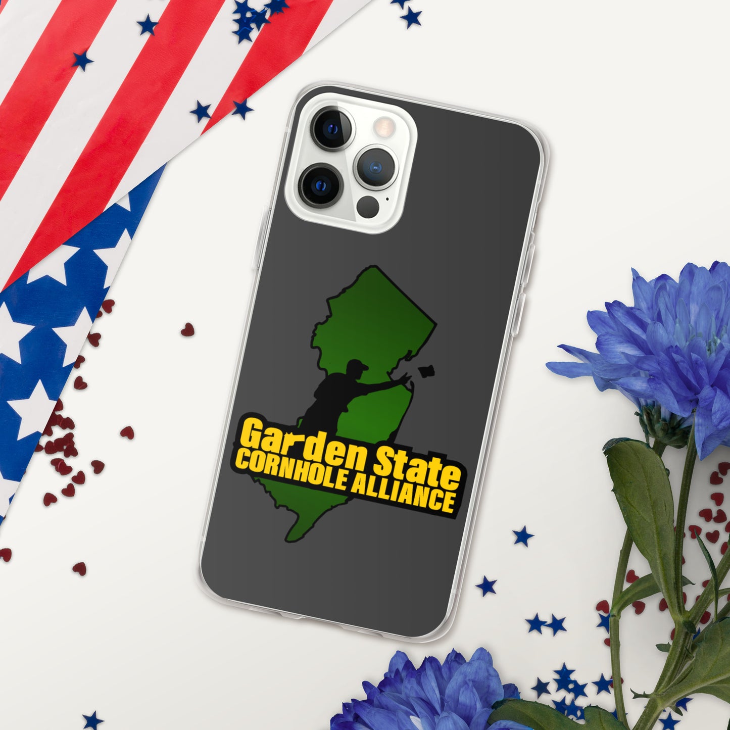 Garden State Cornhole Alliance iPhone Case