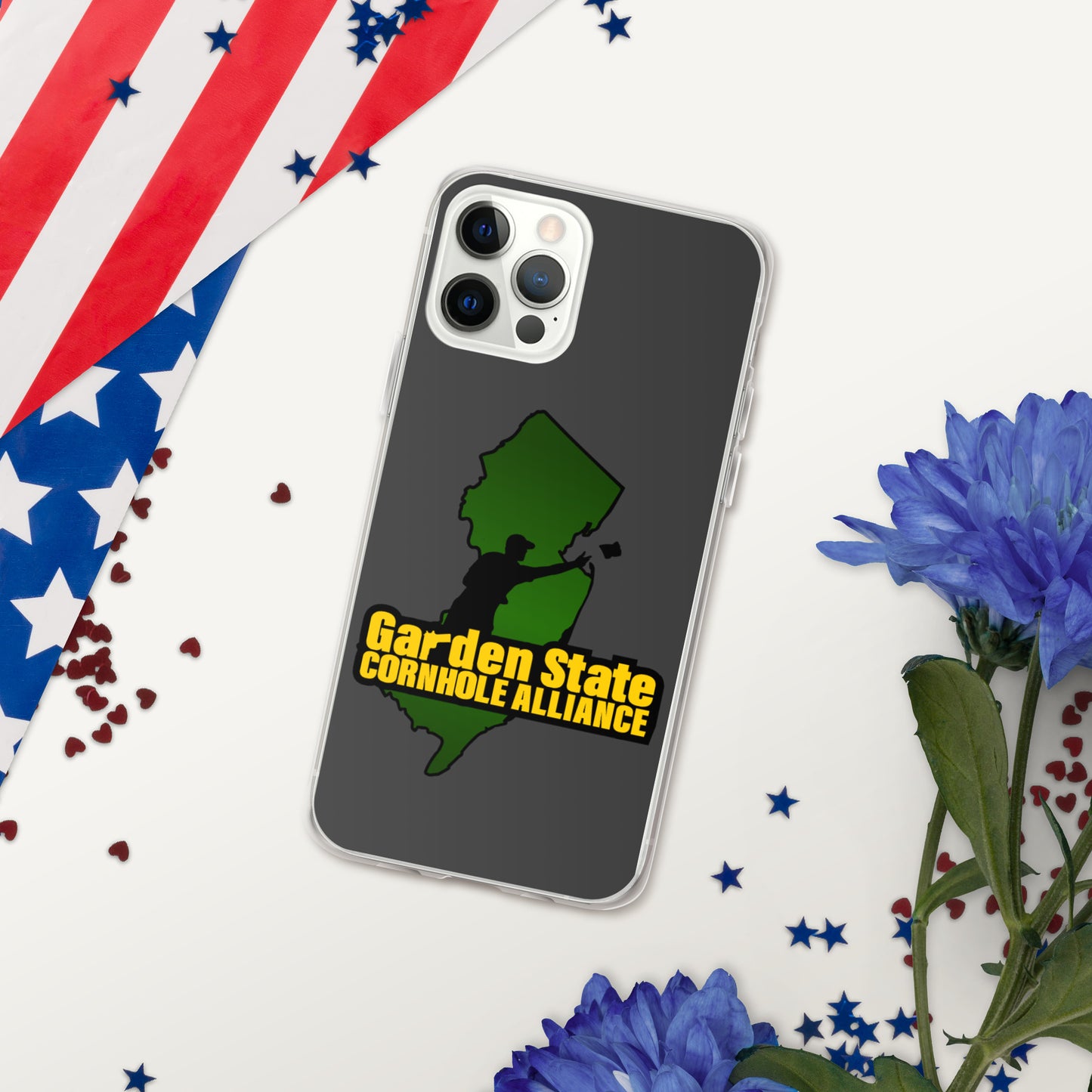 Garden State Cornhole Alliance iPhone Case